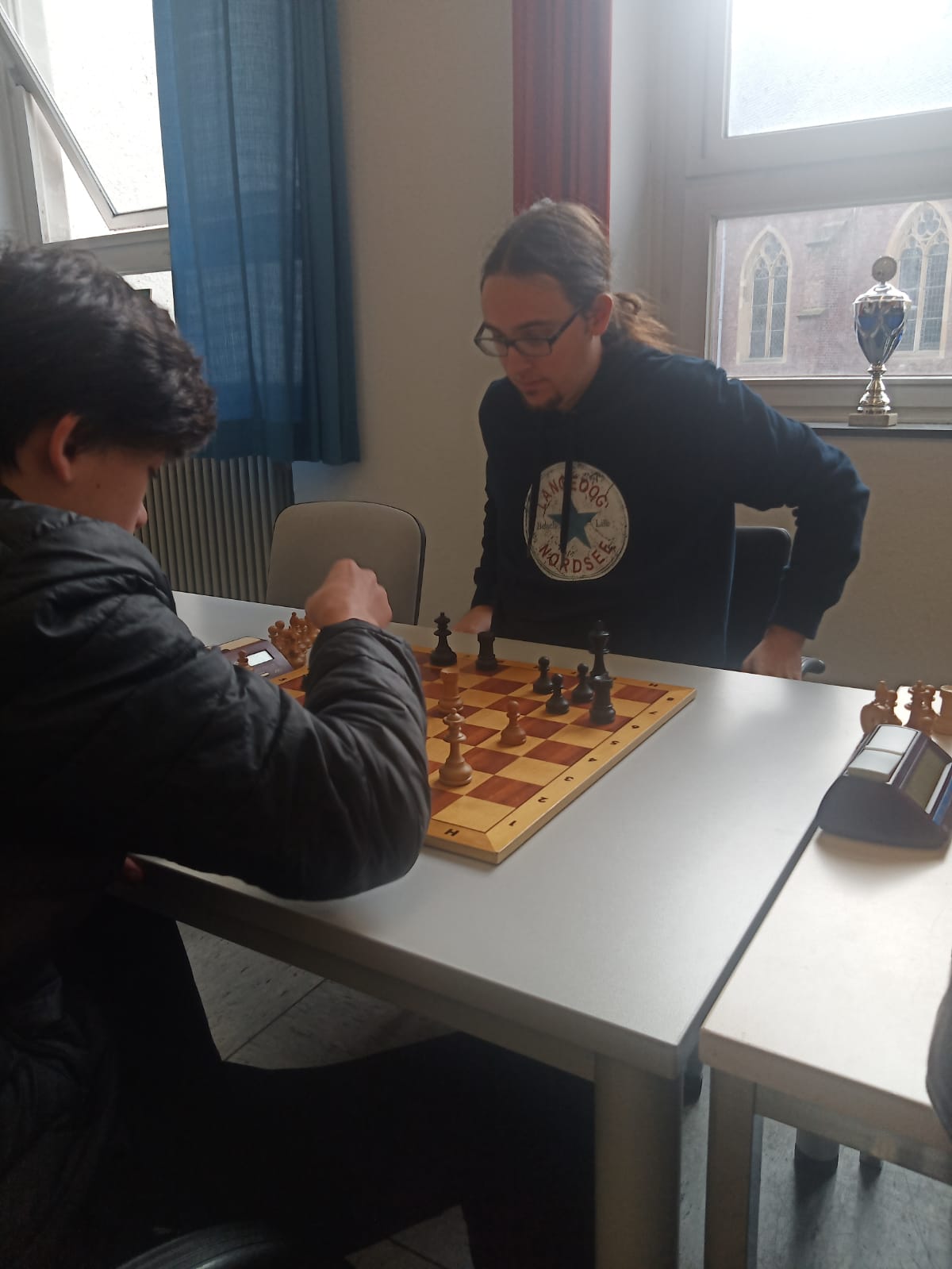 Unser Maik voll konzentriert